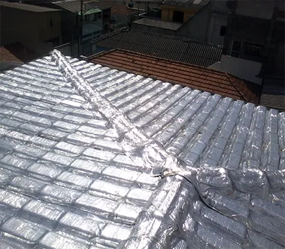 Instalação de Manta Aluminizada em Telhado na Pompeia